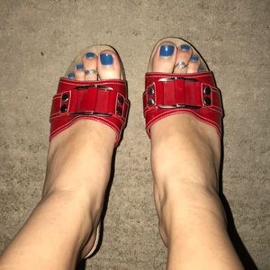 Red heels. Nordstrom.